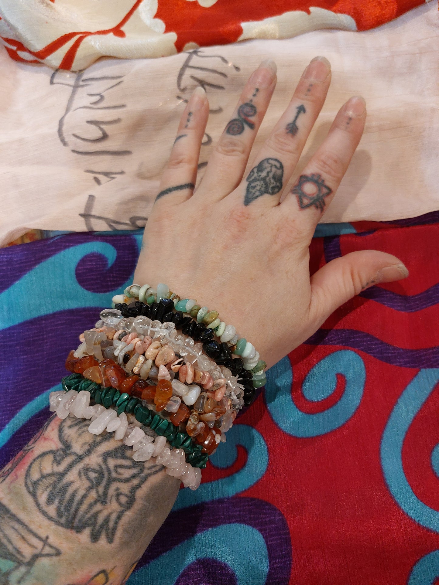 Chipstone Crystal Bracelets