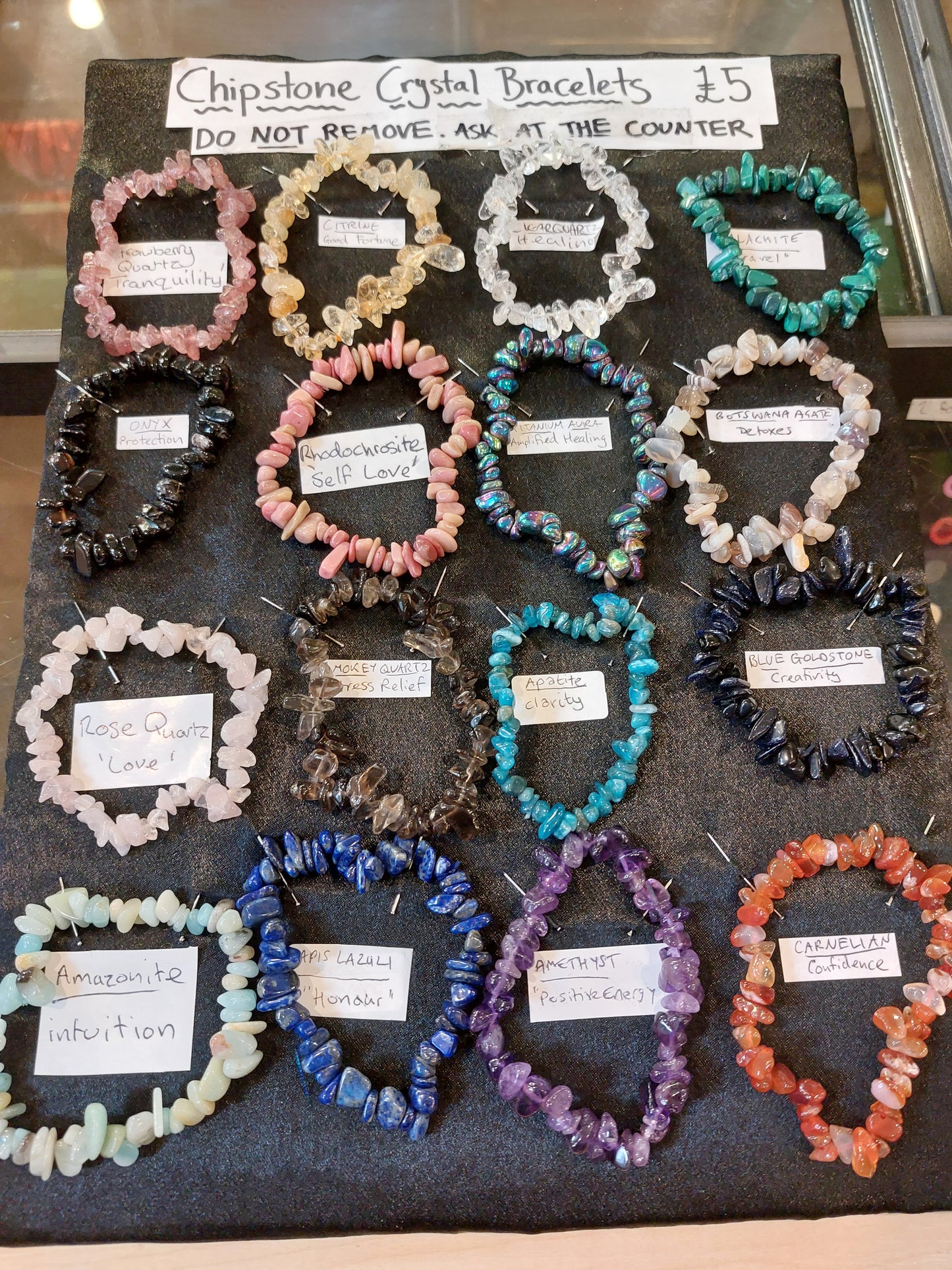 Chipstone Crystal Bracelets