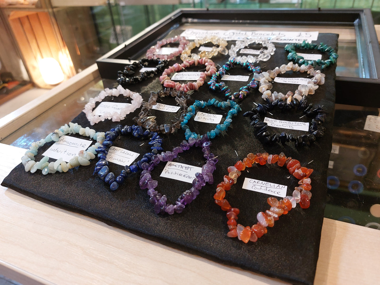 Chipstone Crystal Bracelets