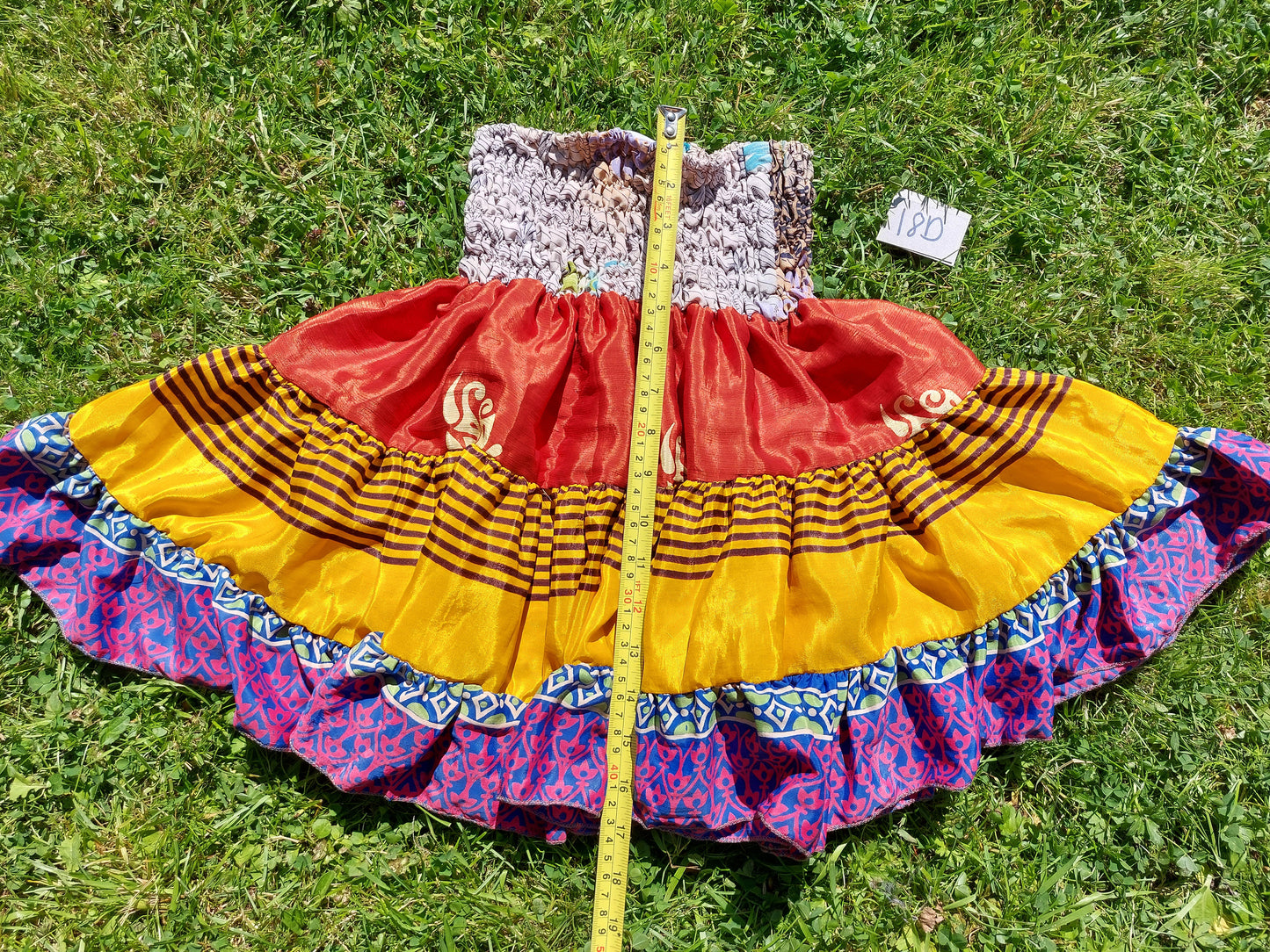 Mini silk blend rara skirt