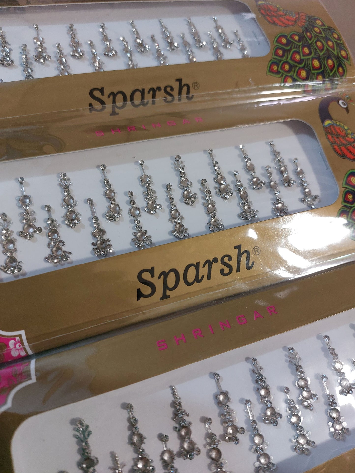 Huge bindi pack mixed colour style self stick festival party rave India Bridal