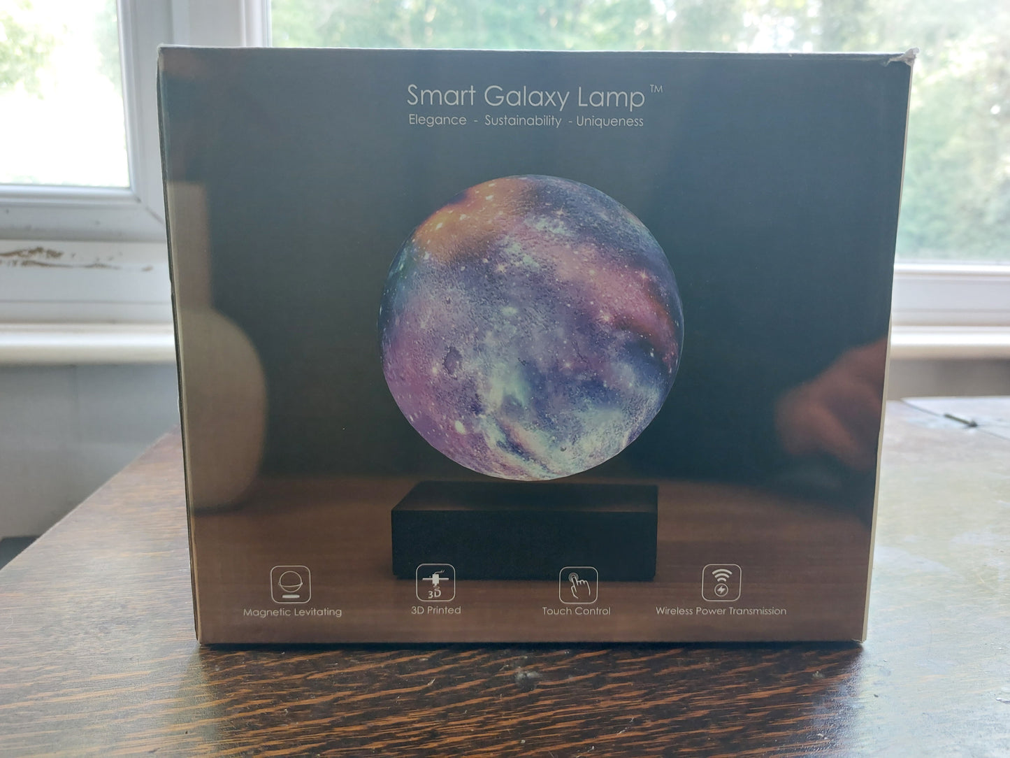 Gingko design magic floating Galaxy Lamp