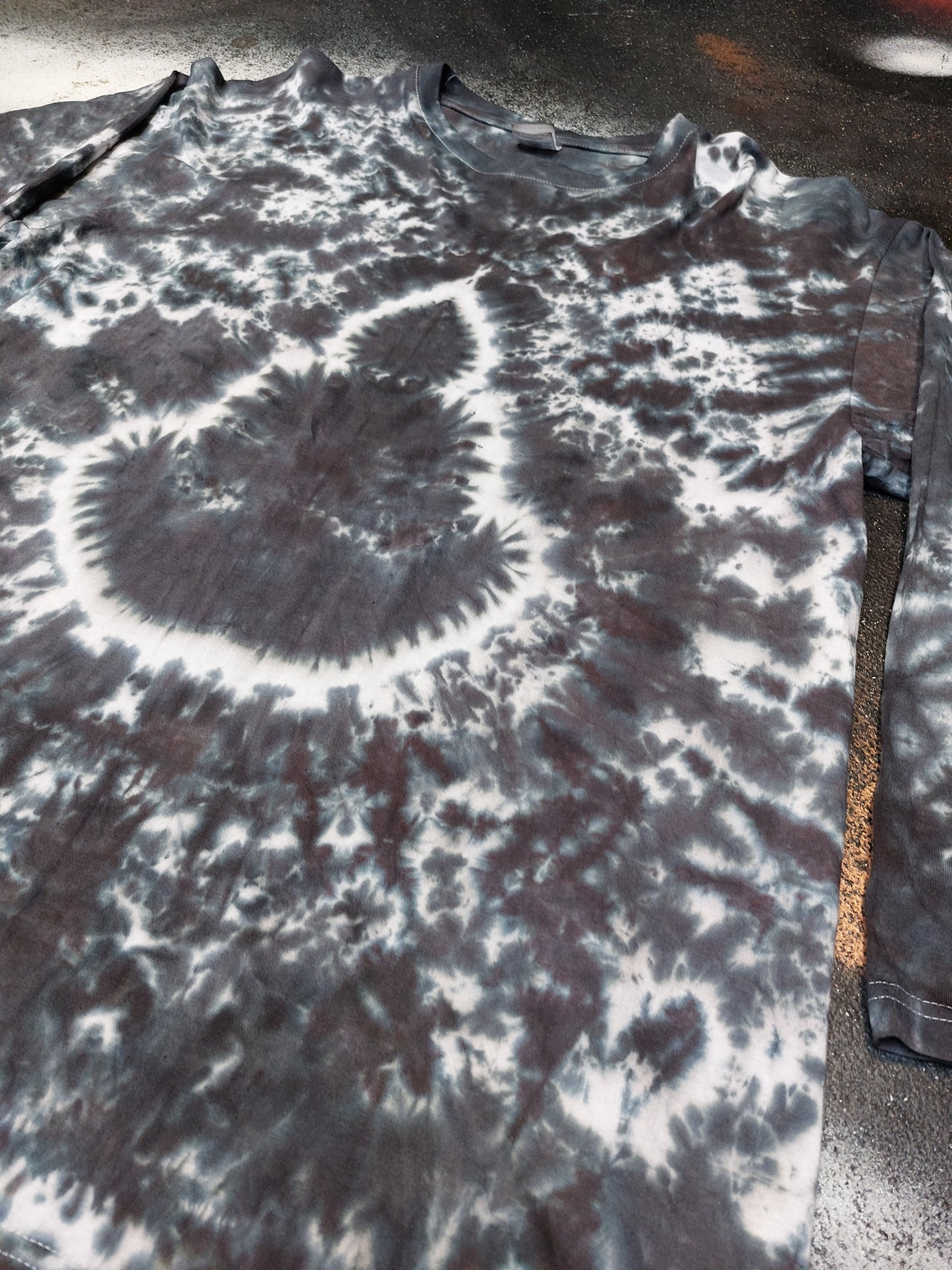 Tie Dye Buddha chakra long sleeve T shirt UNISEX S-4XL