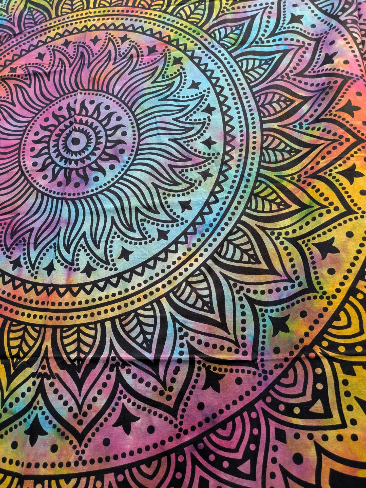 Dream Catcher Mandala Rainbow Large bedspread wall hanging tapestry