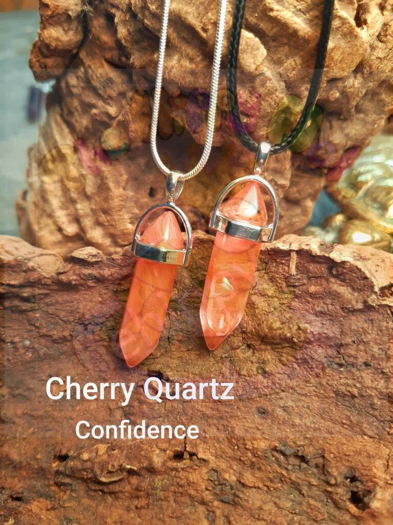 Healing crystal Necklace protection gemstone pendant chakra Indian VARIOUS GEMSTONES