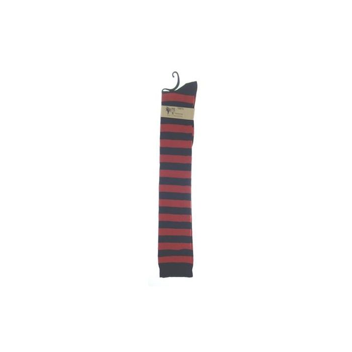 Black and Red Welly Socks
