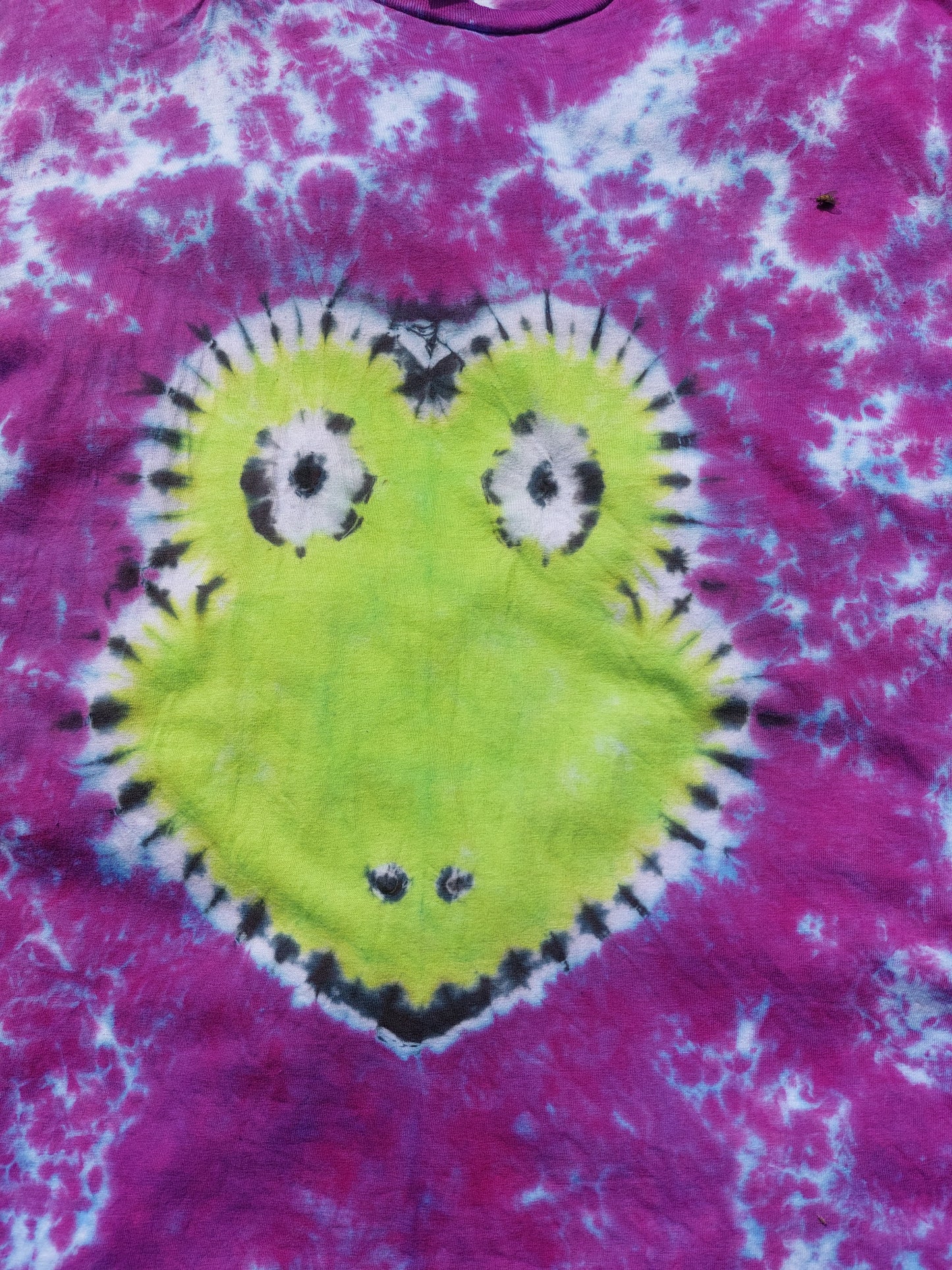 Tie Dye FROG face tie dye animal T shirt unisex S-5XL