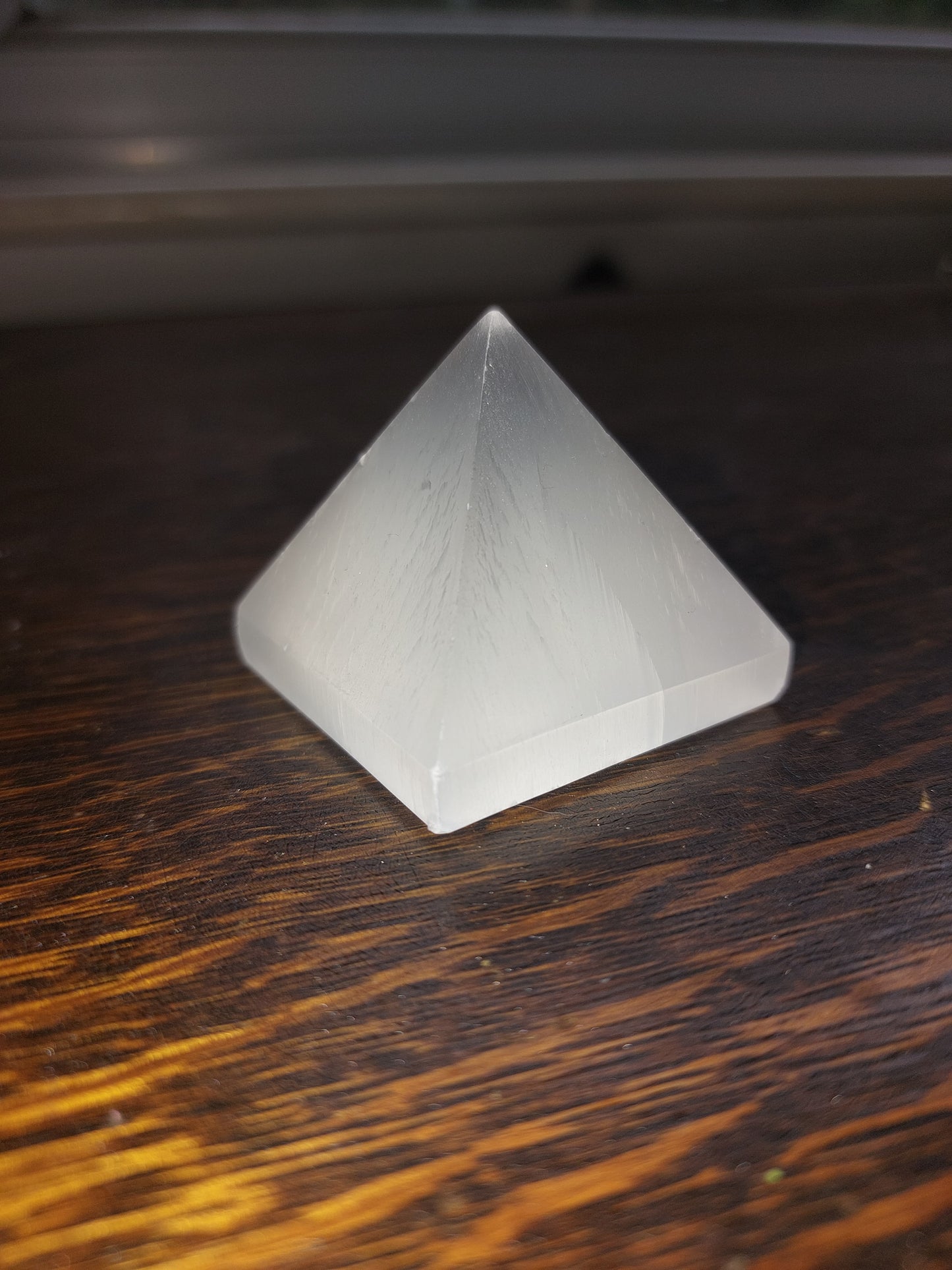 Selenite Mini Pyramid