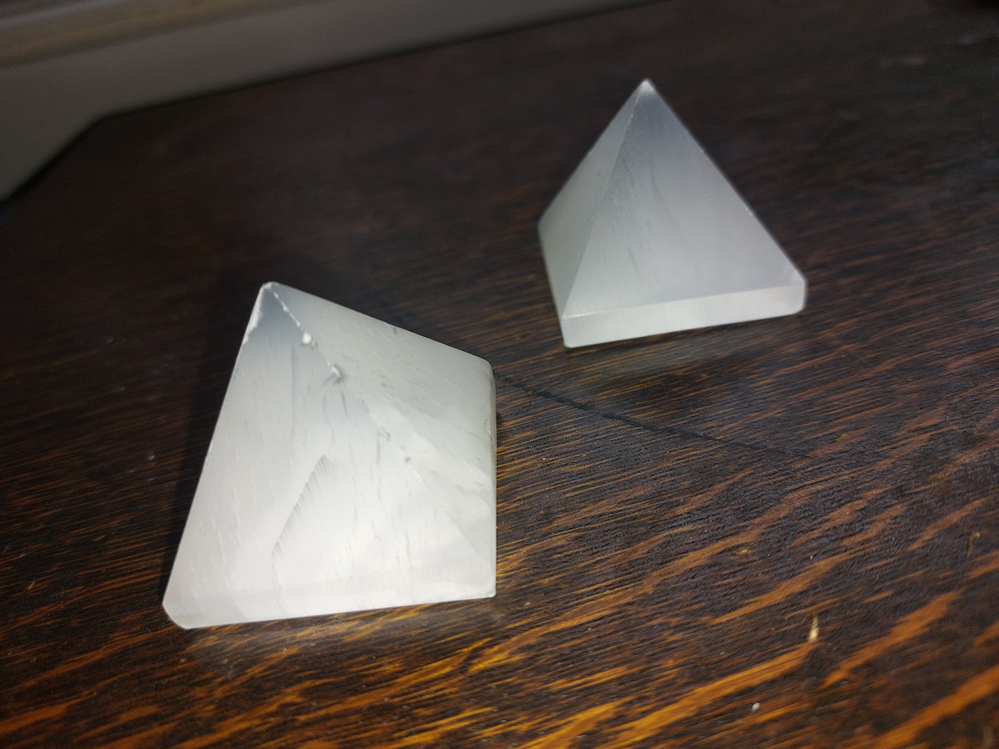 Selenite Mini Pyramid