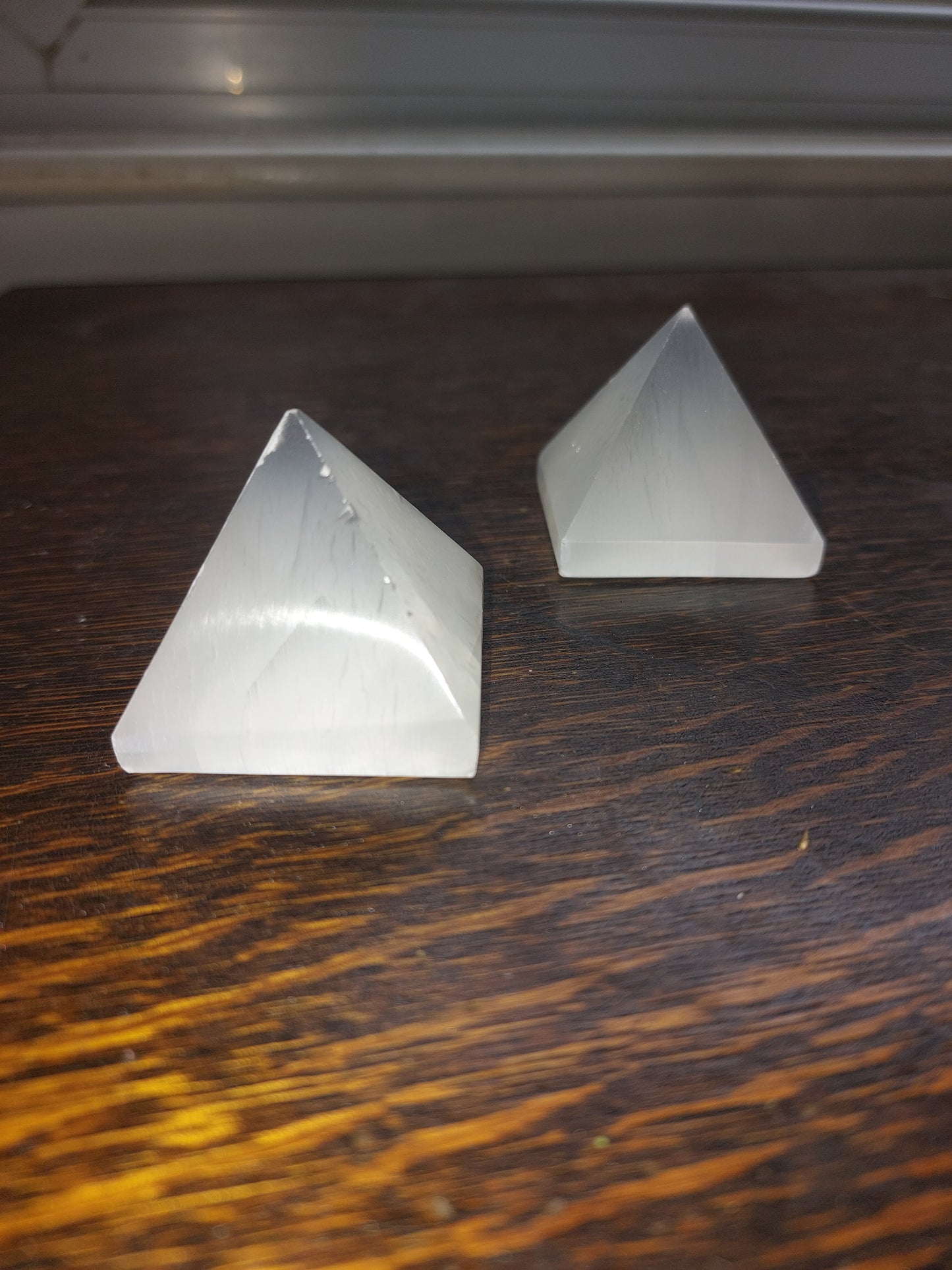 Selenite Mini Pyramid