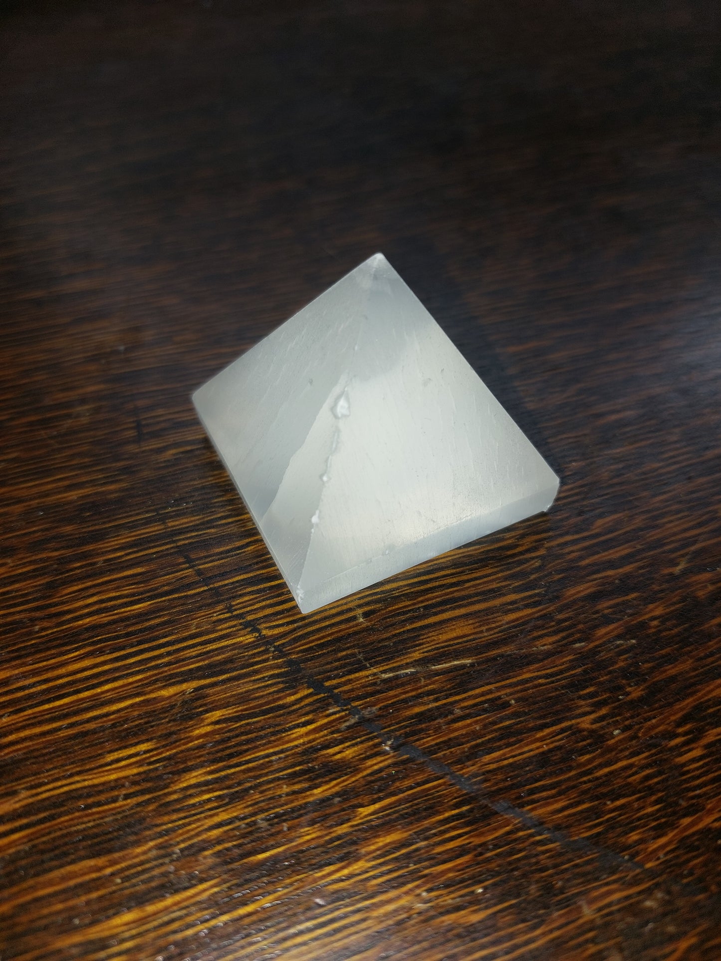 Selenite Mini Pyramid