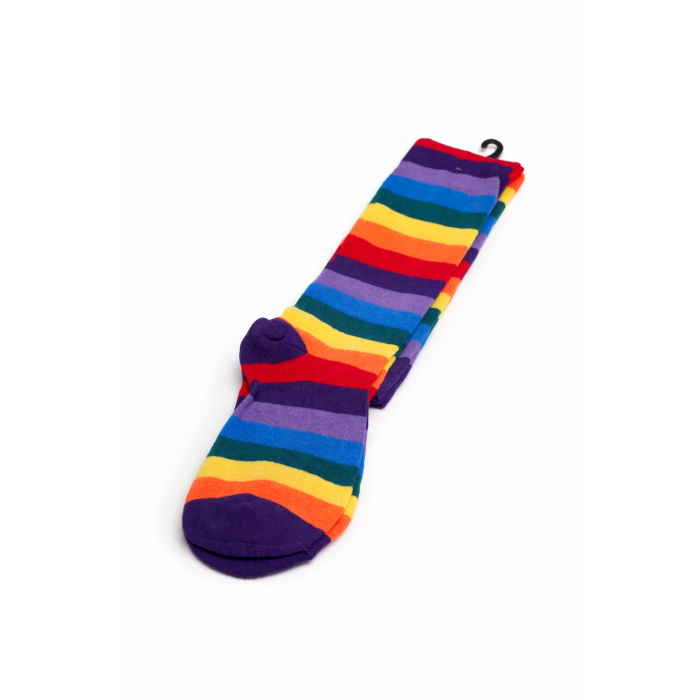 Rainbow gay pride flag Welly Socks