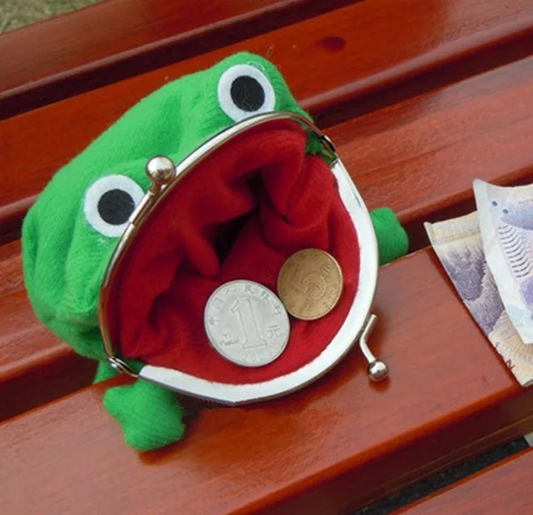 Cute Novelty Frog change coin purse