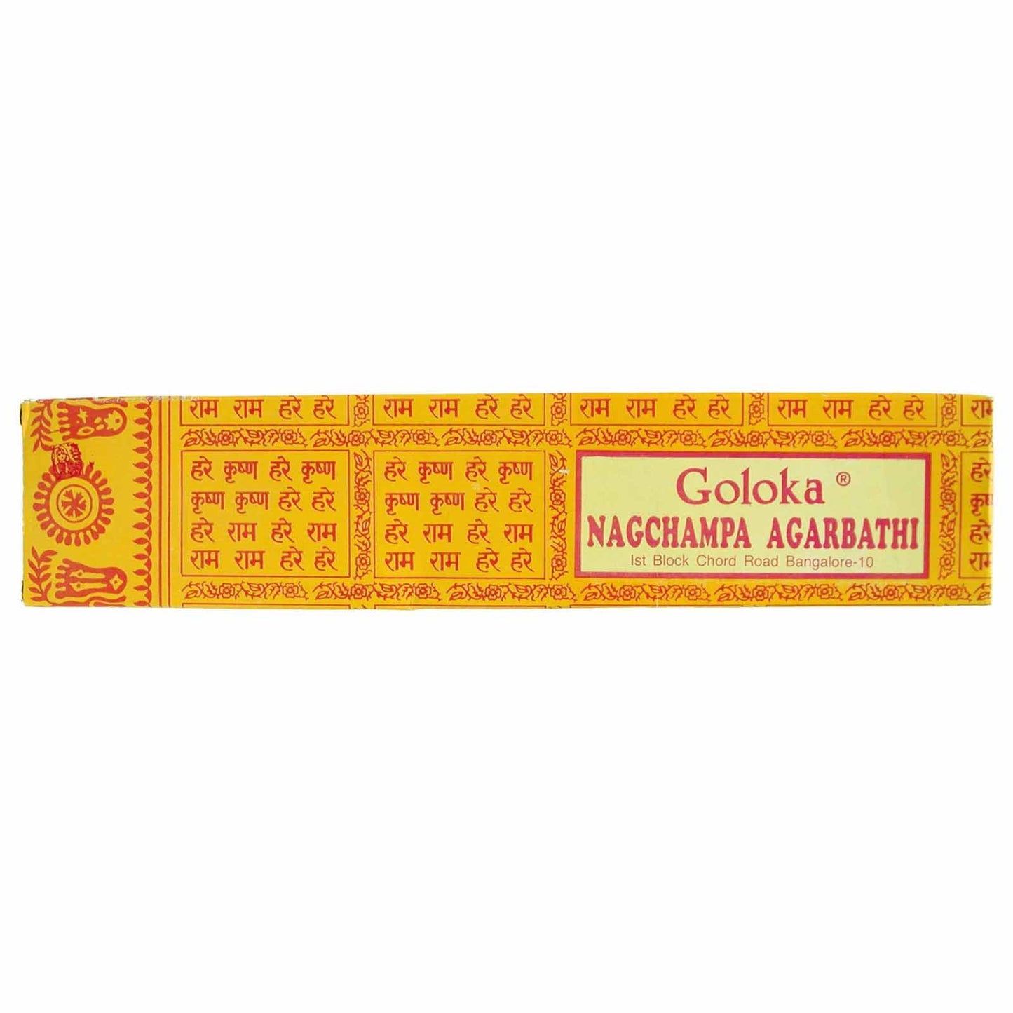 Goloka Nag Champa Agarbathi Original Incense 15g