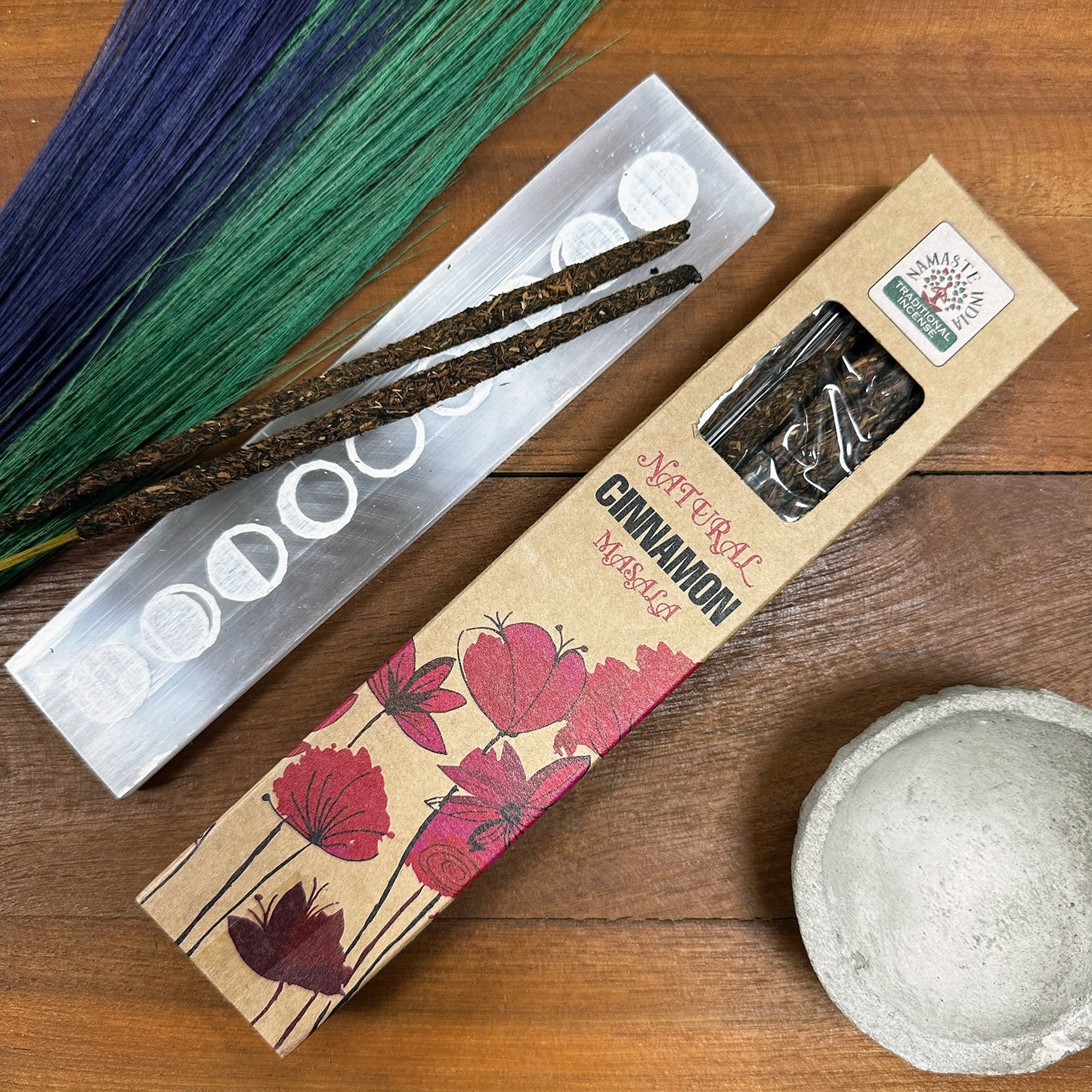 Natural Botanical Masala Incense Smudging Sticks