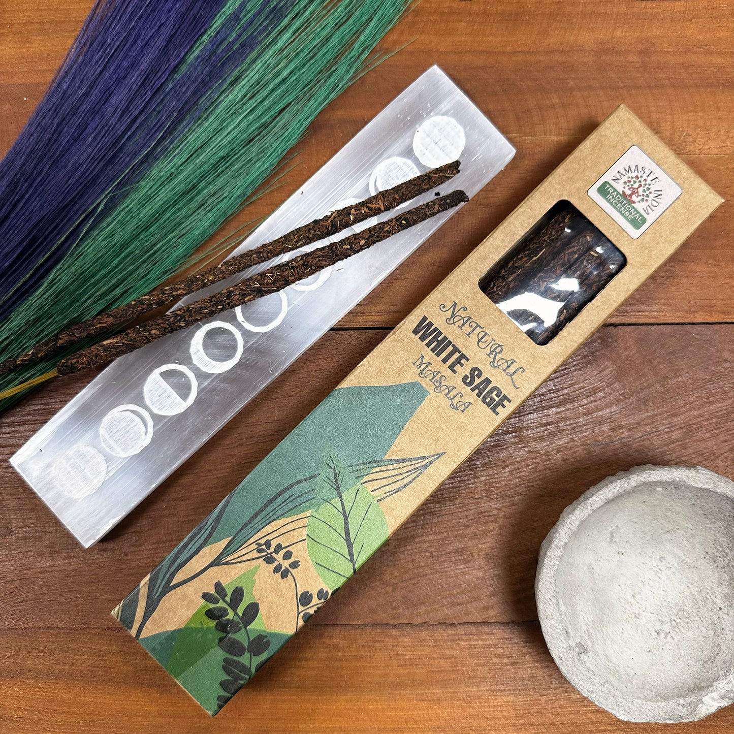 Natural Botanical Masala Incense Smudging Sticks