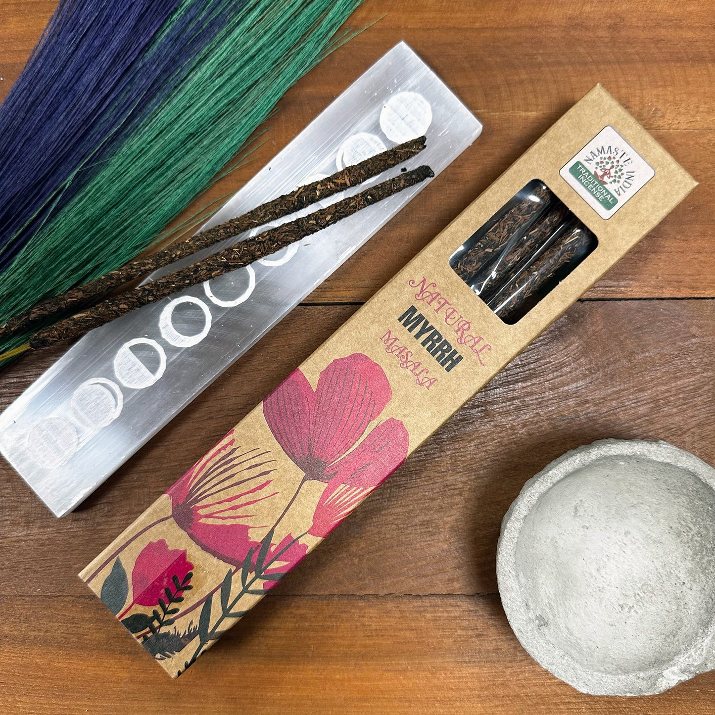 Natural Botanical Masala Incense Smudging Sticks