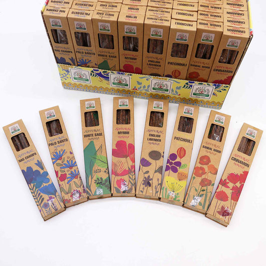 Natural Botanical Masala Incense Smudging Sticks