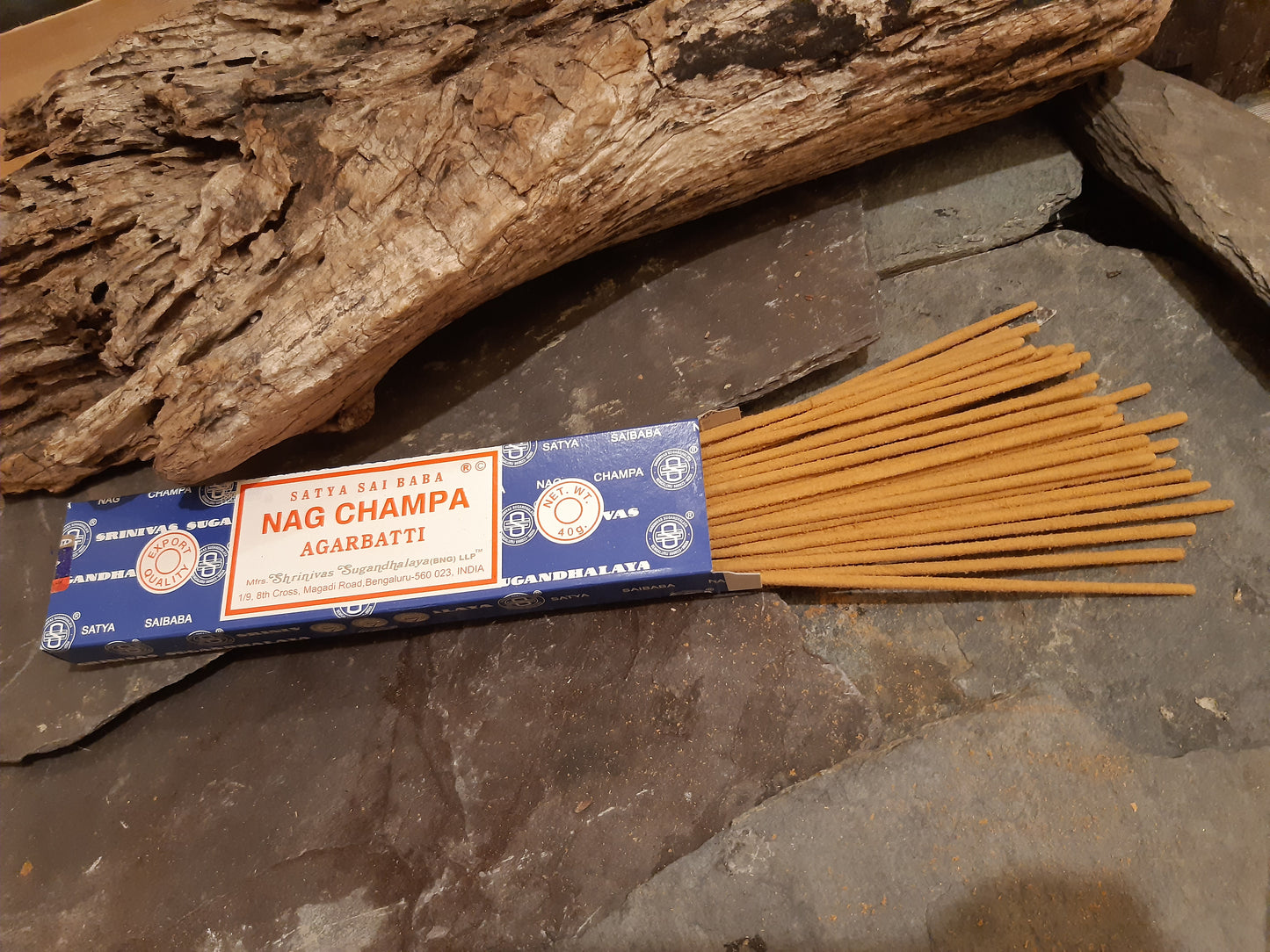 Nag Champa Original Satya 100% genuine sai baba Incense Sticks 40g