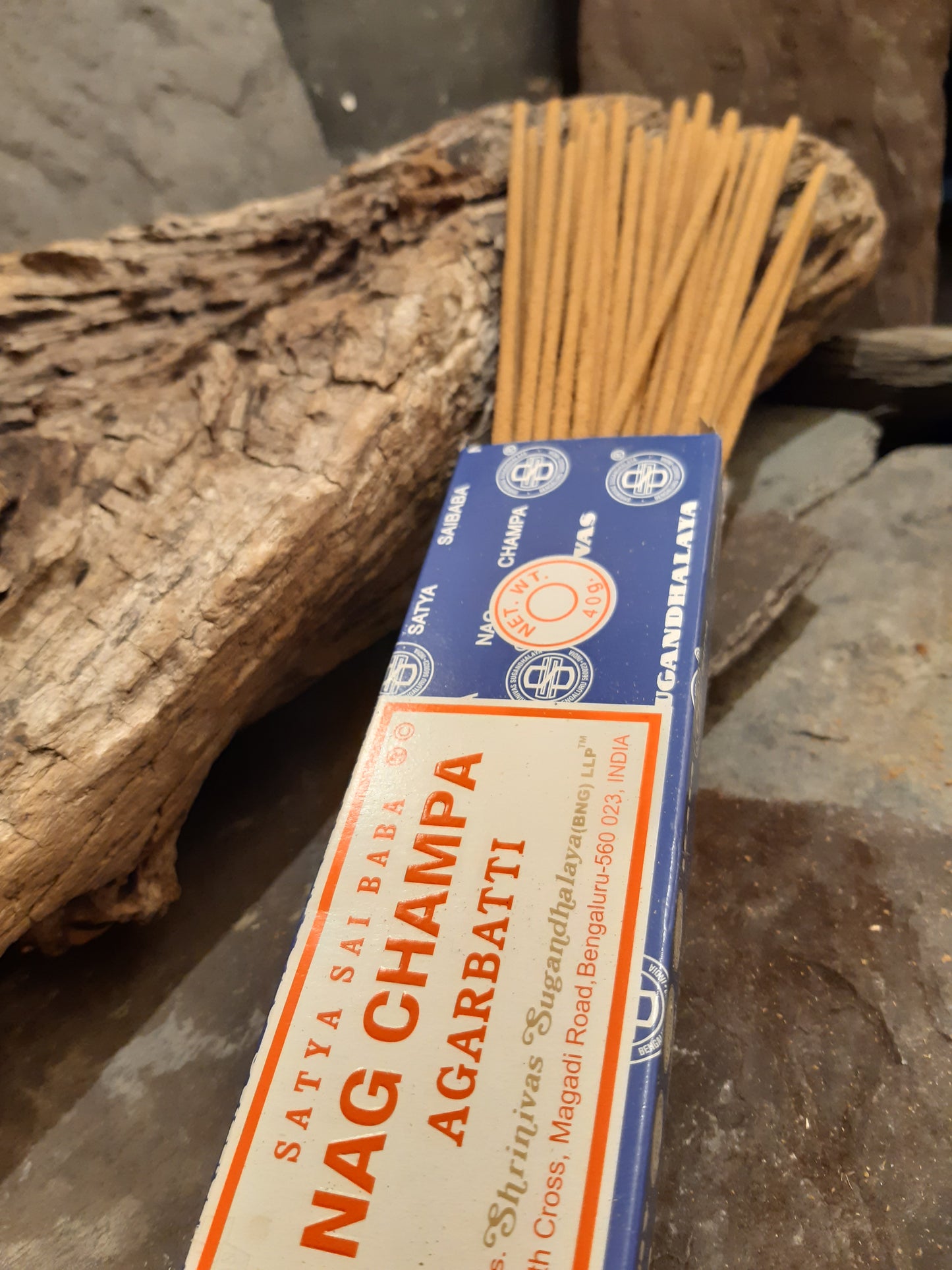 Nag Champa Original Satya 100% genuine sai baba Incense Sticks 40g