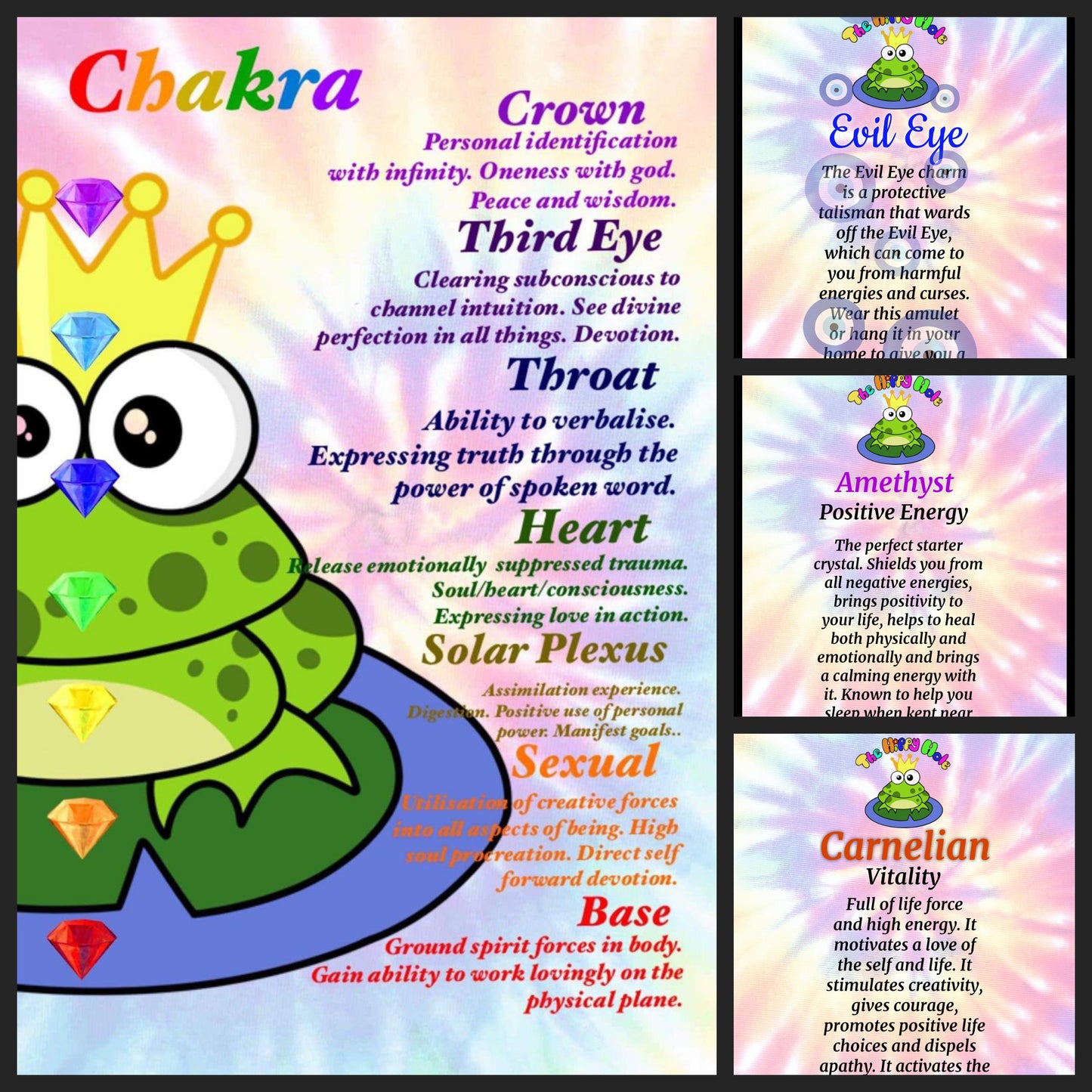 Crystal Spiritual Meaning Cards