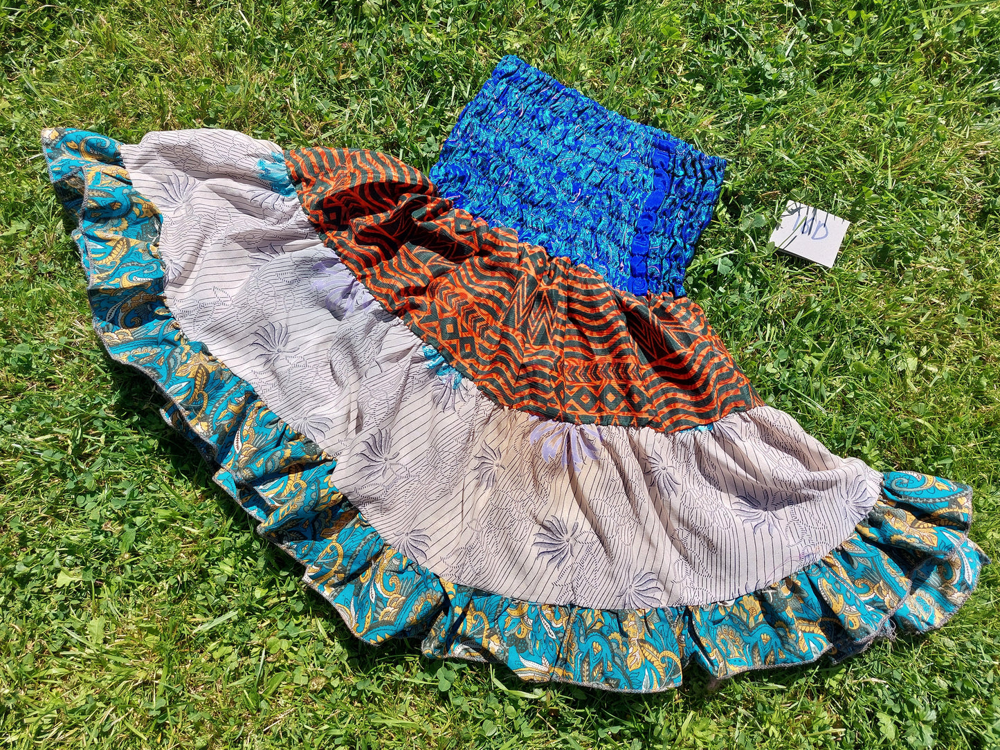 Mini silk blend rara skirt