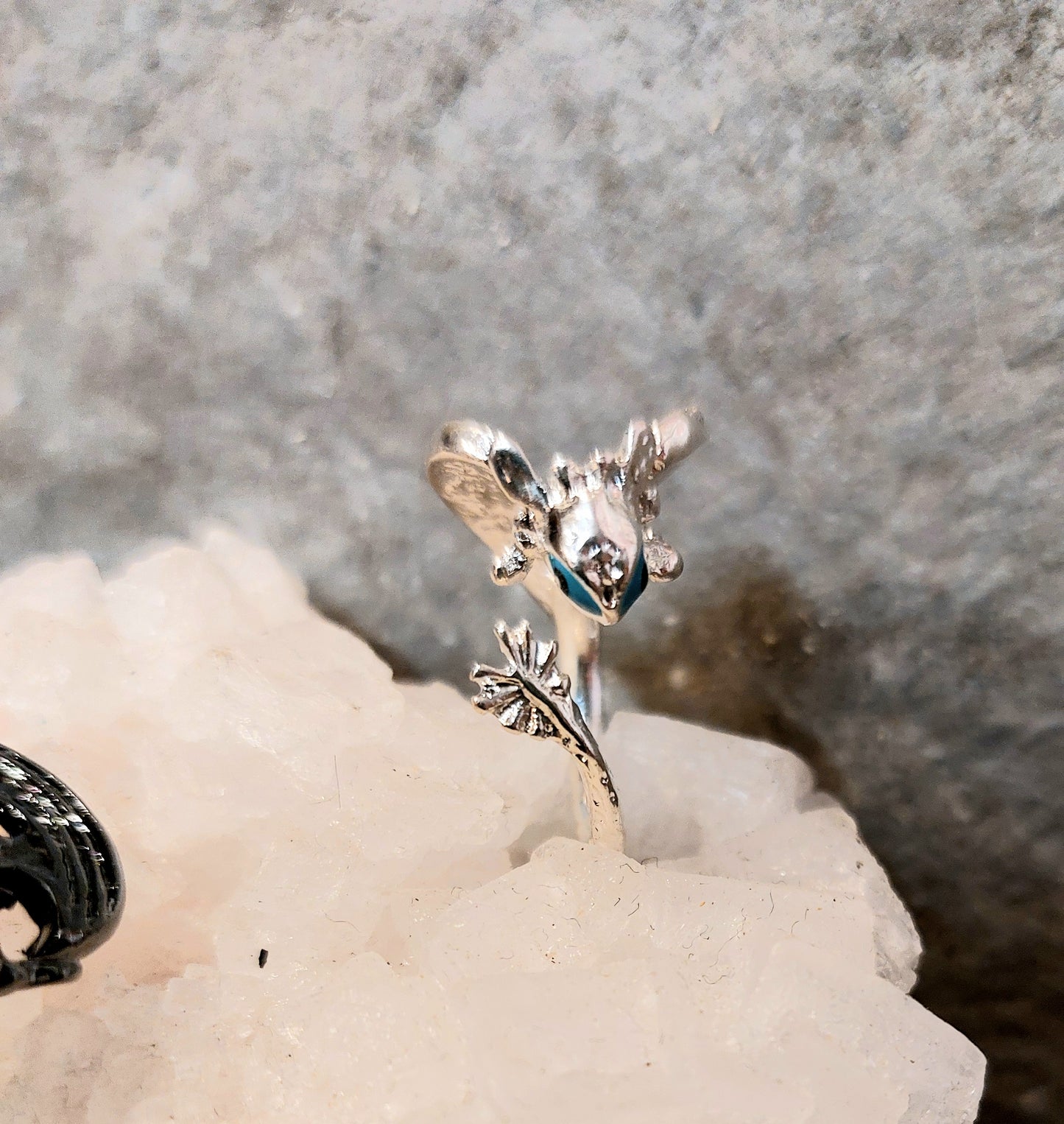 Dragon Ring, Toothless, Light Fury, adjustable, one size, open ring, fantasy