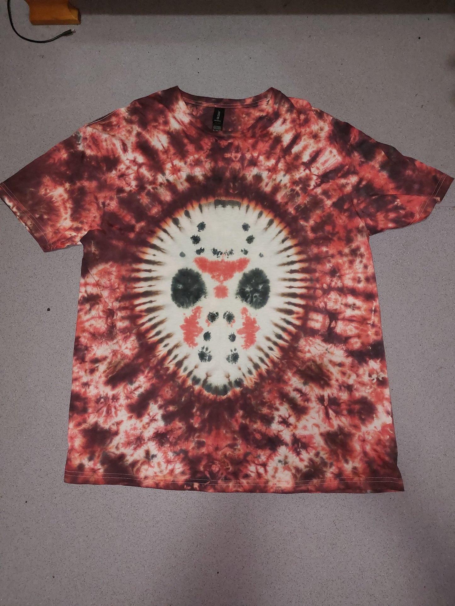 Tie Dye Jason Friday the 13th hockey mask goth Halloween Horror T shirt unisex S-5XL custom made