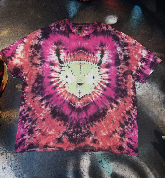 Invader Zim GIR dog suit Tie Dye green Maroon T Shirt S-5XL