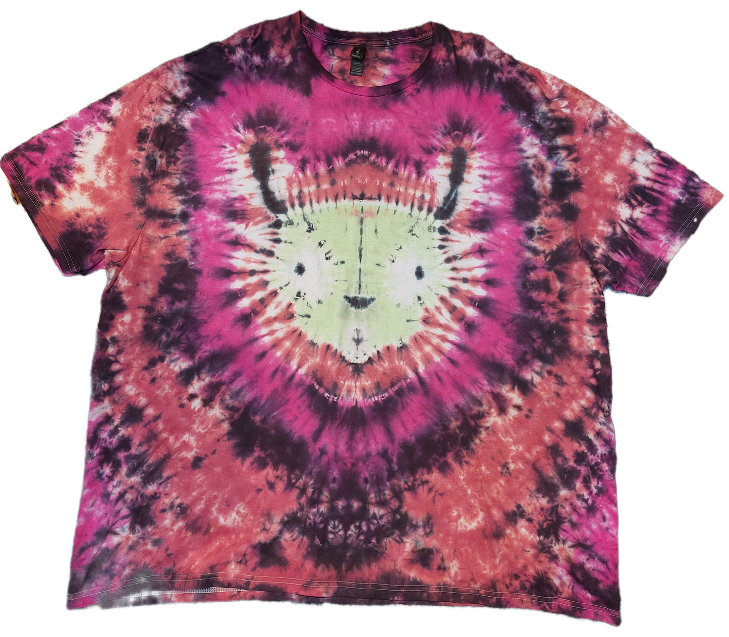 Invader Zim GIR dog suit Tie Dye green Maroon T Shirt S-5XL