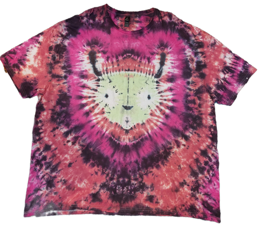 Invader Zim GIR dog suit Tie Dye green Maroon T Shirt S-5XL