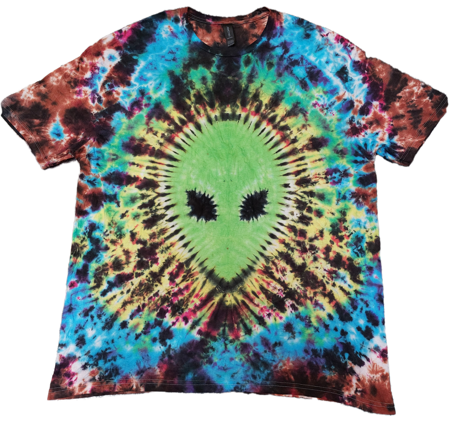 Alien Tie Dye Rainbow T shirt UNISEX S-5XL