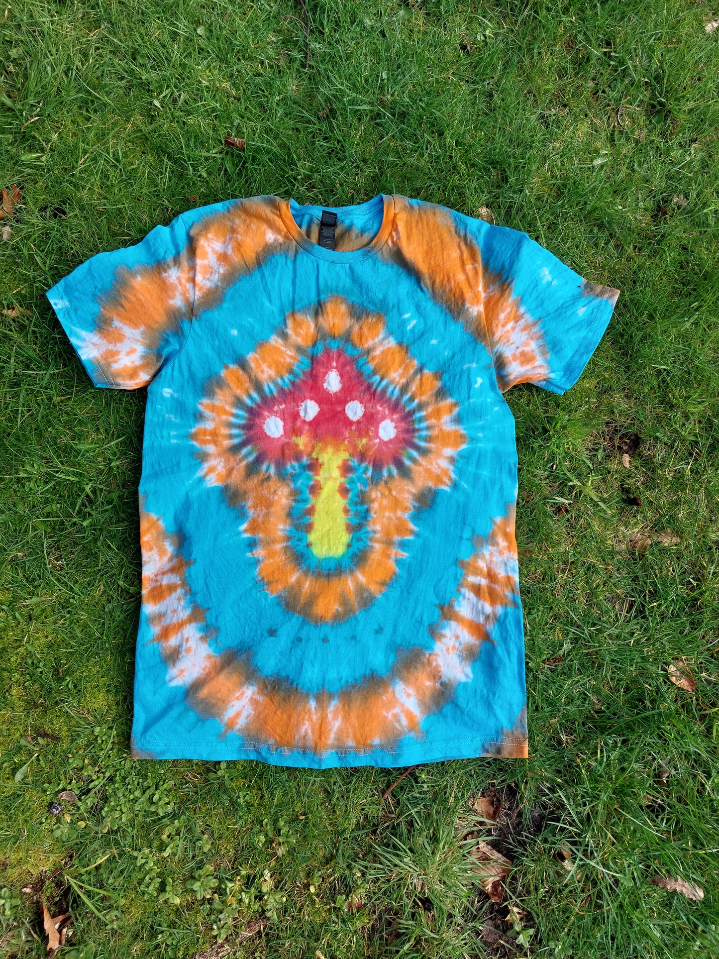 Tie Dye unique fairy magic mushroom T shirt UNISEX S-5XL