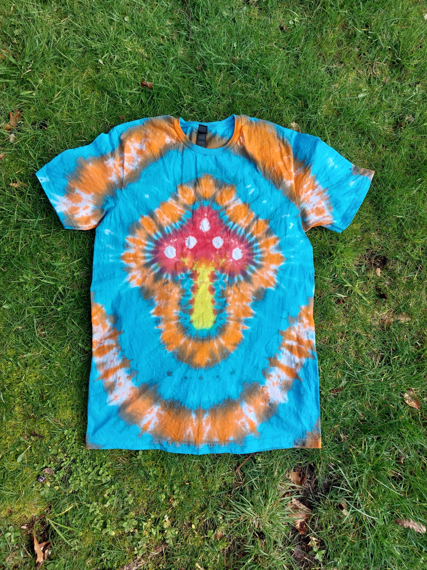 Tie Dye unique fairy magic mushroom T shirt UNISEX S-5XL