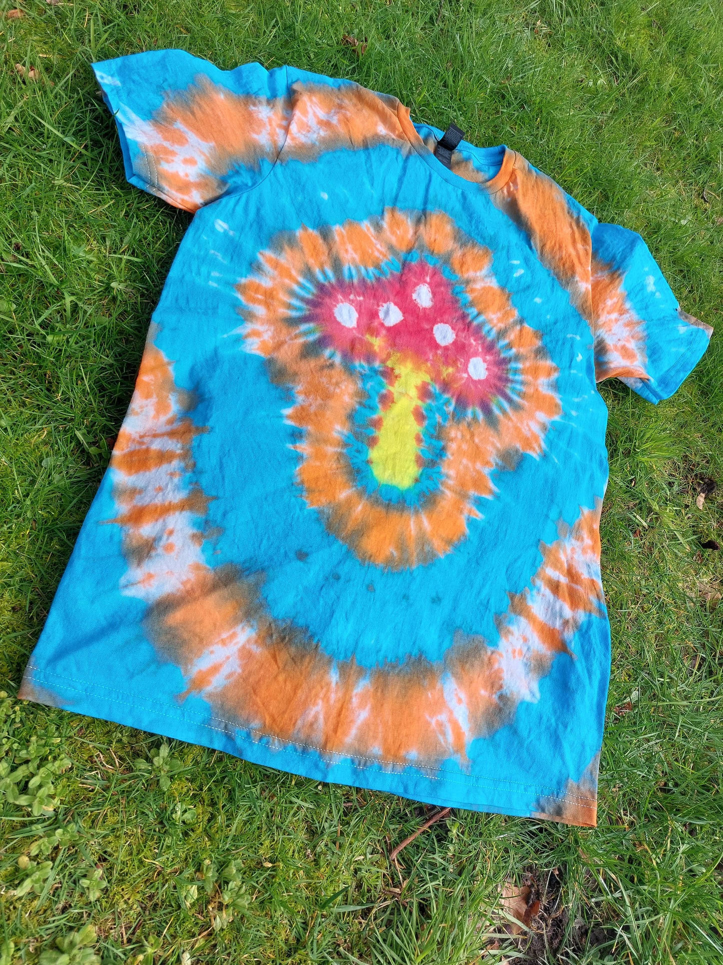 Tie Dye unique fairy magic mushroom T shirt UNISEX S-5XL