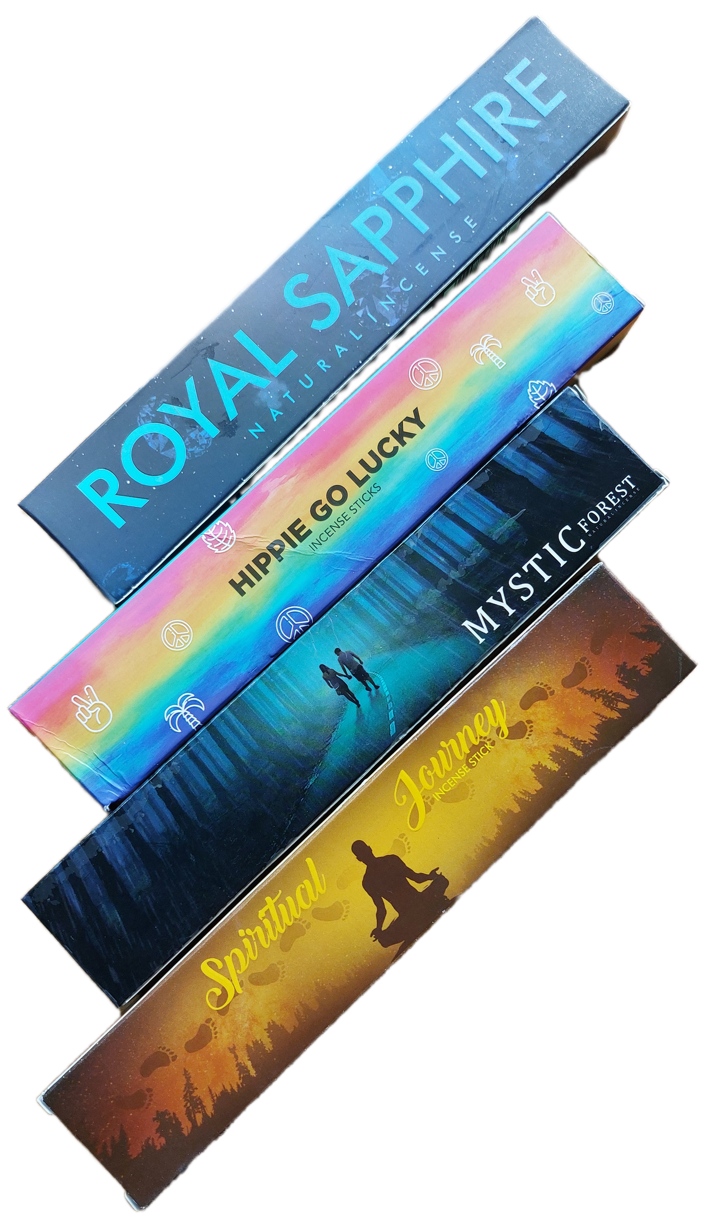 New Moon Hippie Go Lucky Original Incense 15g box