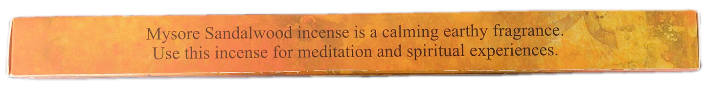 New Moon Mysore Sandalwood Original Incense 15g box