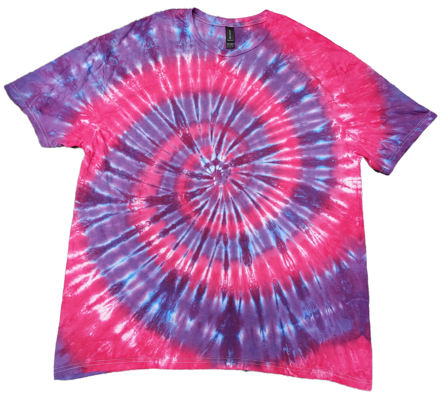 Tie Dye purple pink spiral T shirt UNISEX S-5XL
