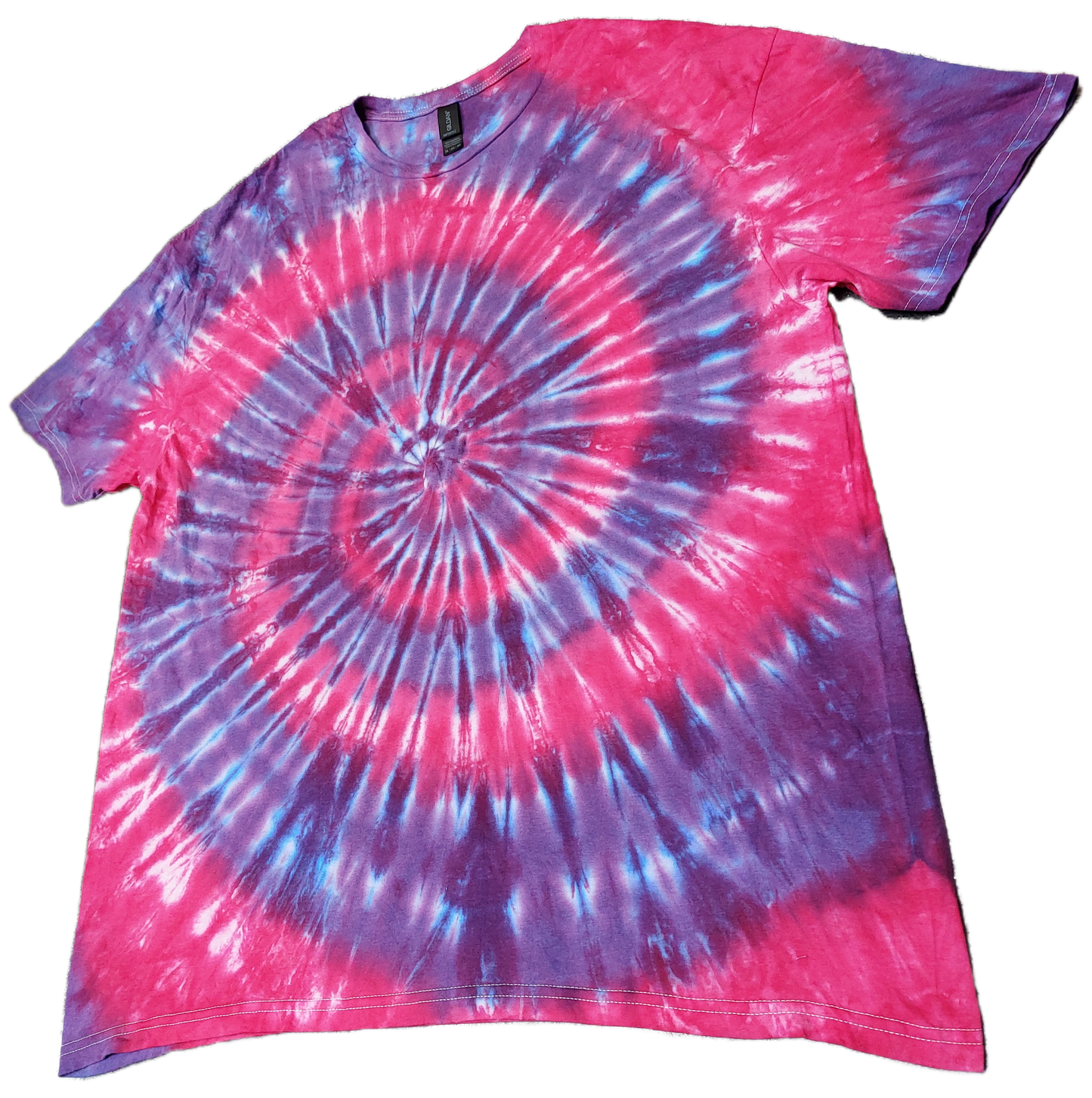 Tie Dye purple pink spiral T shirt UNISEX S-5XL