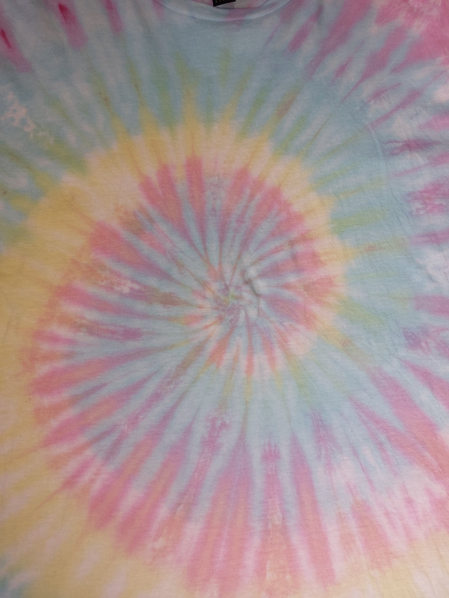 Tie Dye Pastel rainbow spiral T shirt UNISEX S-5XL