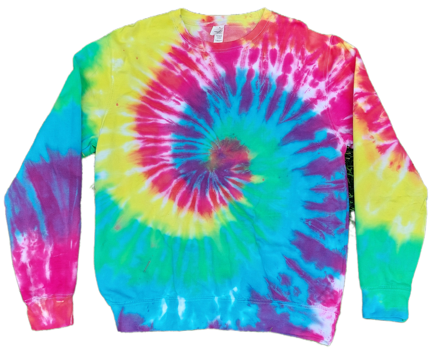 Tie Dye rainbow spiral sweatshirt hoodie UNISEX XS-5XL