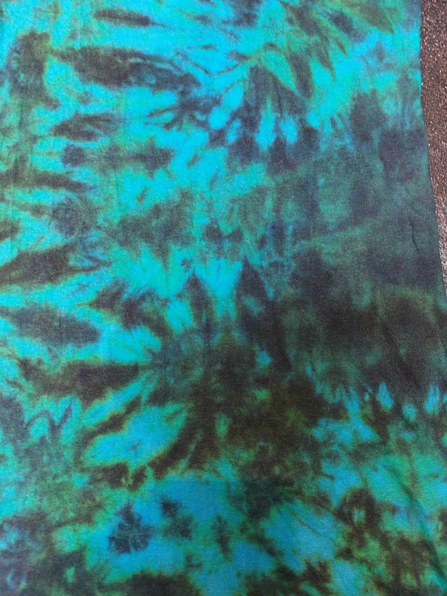 Green Blue Black festival tie dye t shirt tank vest top men's summer size S-2XL
