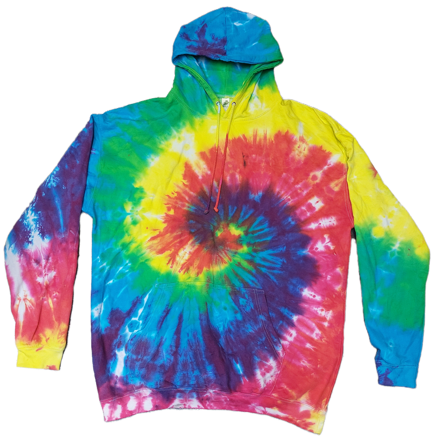Tie Dye rainbow spiral hoodie UNISEX XS-5XL