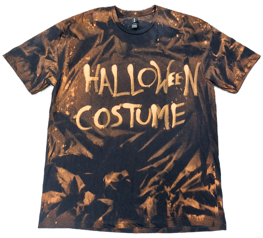 Halloween Costume Funny Gimmick last minute party Dye  Halloween horror goth tie dye T shirt unisex all sizes S-5XL