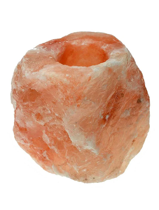 Himalayan Salt T-Light Candle Holder Natural 1-1.5 kg