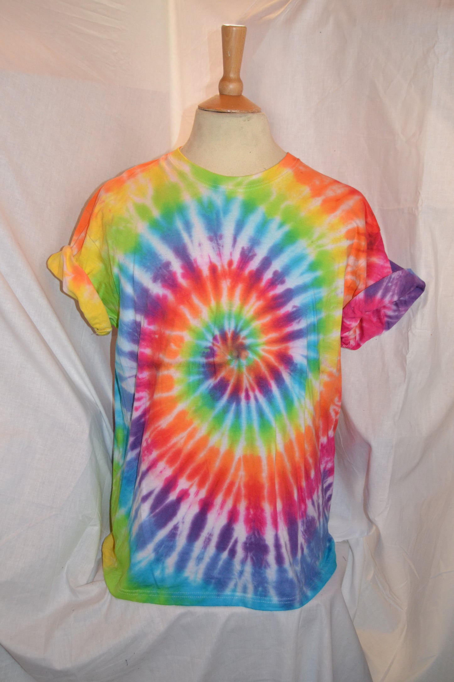 Tie Dye rainbow spiral T shirt UNISEX S-5XL