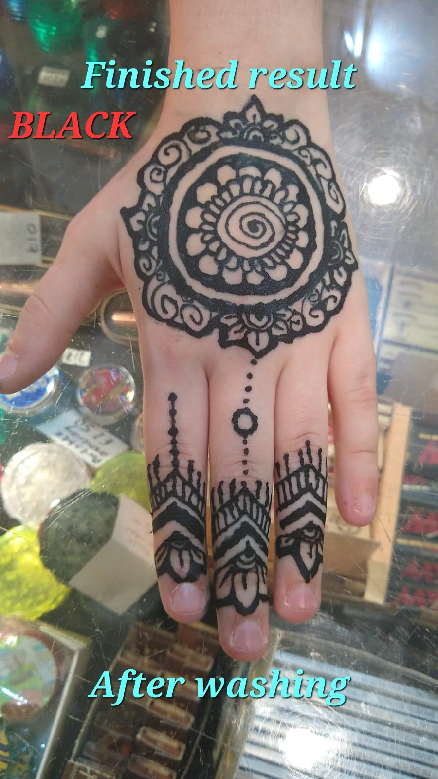 Black Henna Cone 100% Natural