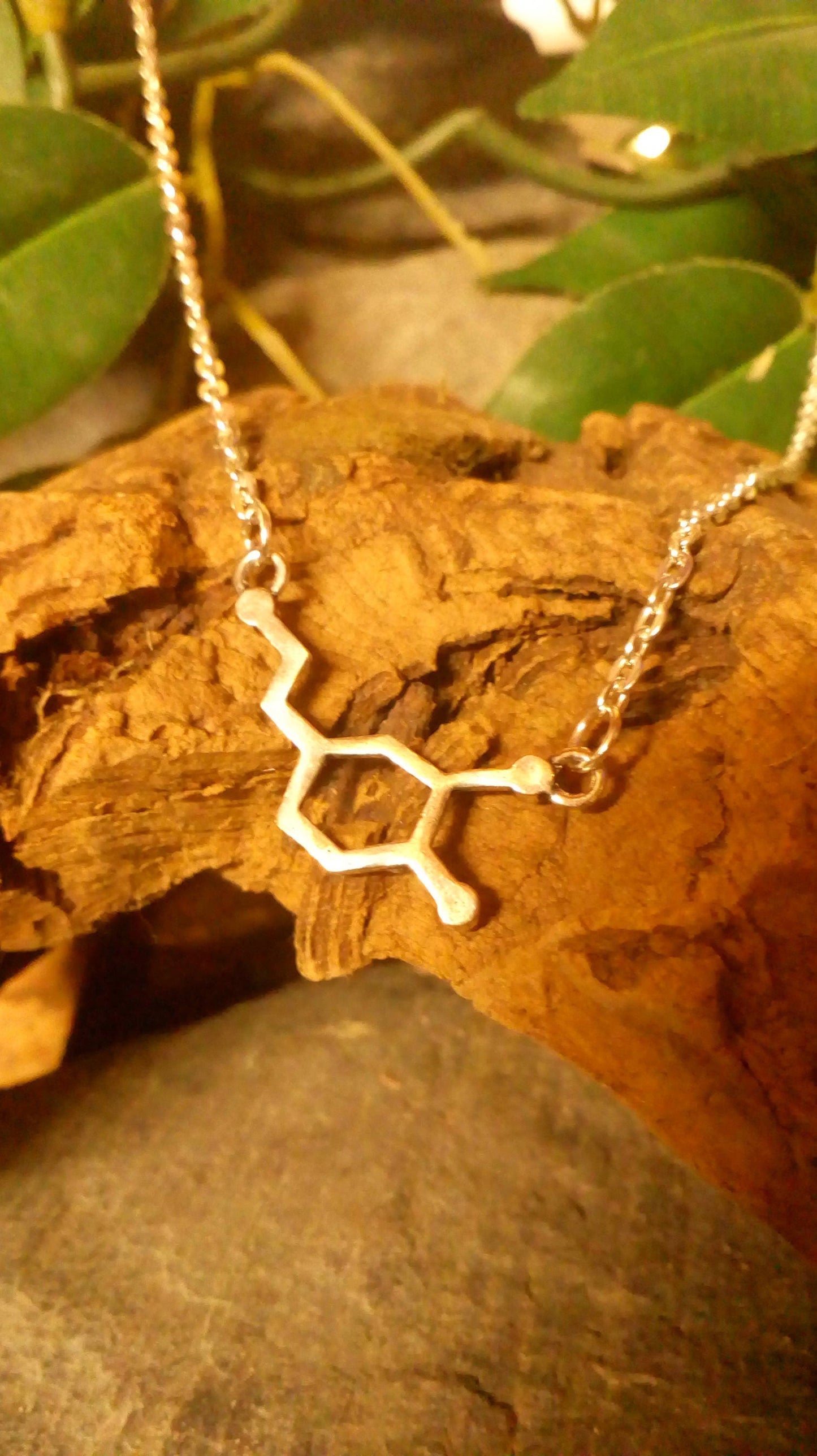 Various Molecule DNA genetic structure pendant necklace