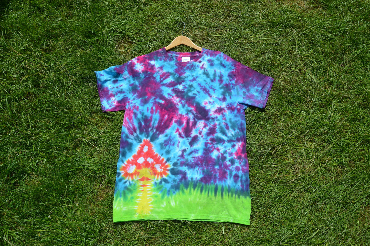 Tie Dye unique magic mushroom T shirt UNISEX S-5XL