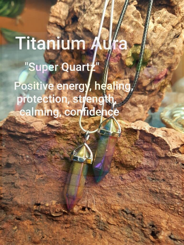 Healing crystal Necklace protection gemstone pendant chakra Indian VARIOUS GEMSTONES